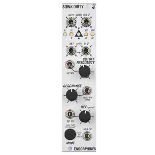 Endorphin.es Squawk Dirty To Me Eurorack Filter Module (Silver)