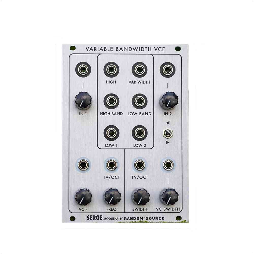 Random Source/Serge Variable Bandwidth Filter Eurorack Filter Module (VCF2)