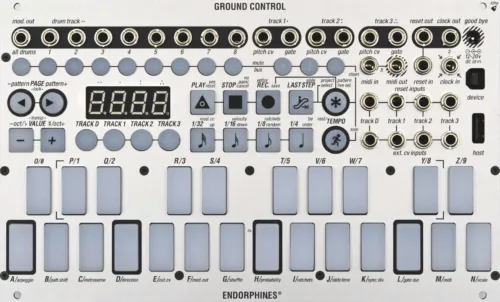 Endorphin.es Ground Control Eurorack Sequencer Module (Silver)