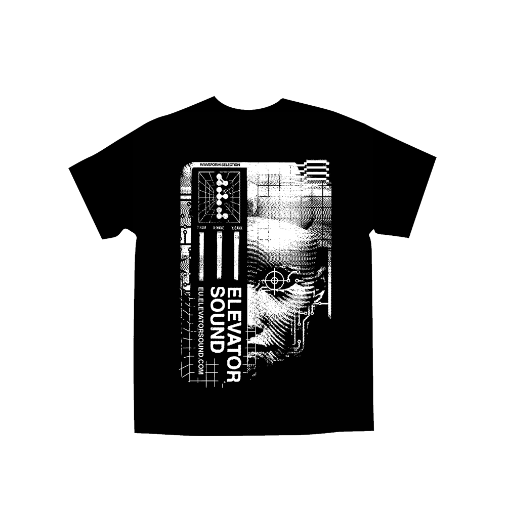 Elevator Sound EU Wave Terminator 2022 Tee (Black – XL)