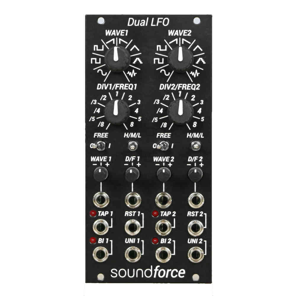 Soundforce Dual LFO Eurorack Module
