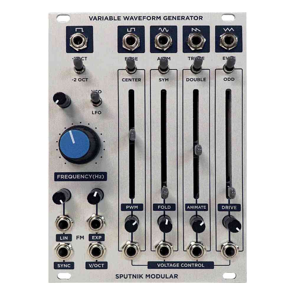 Sputnik Modular Variable Waveform Eurorack Oscillator Module