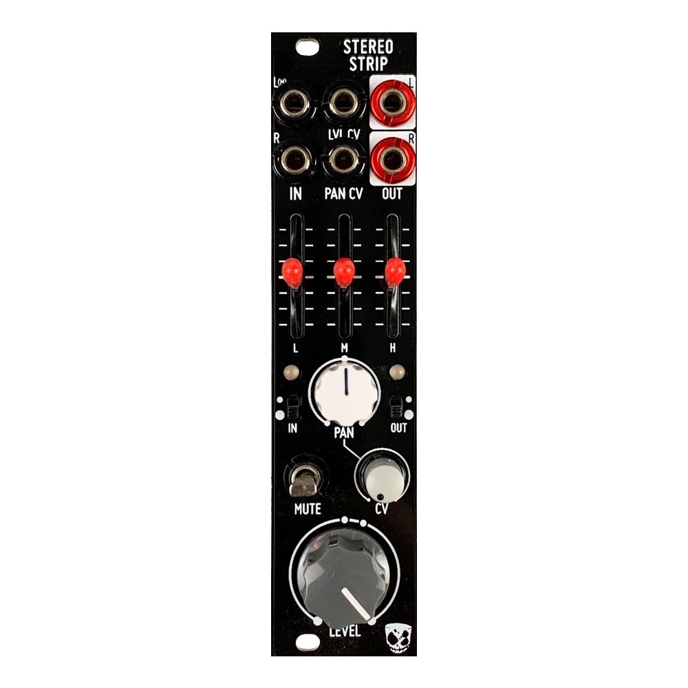 Befaco x DivKid Stereo Strip Eurorack Mixer Channel Module