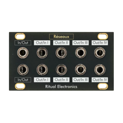 Ritual Electronics Reseaux 1U (Intellijel) Eurorack I/O Attenuator Module