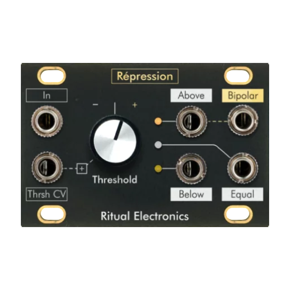Ritual Electronics Repression 1U (Intellijel) Eurorack Comparator Module
