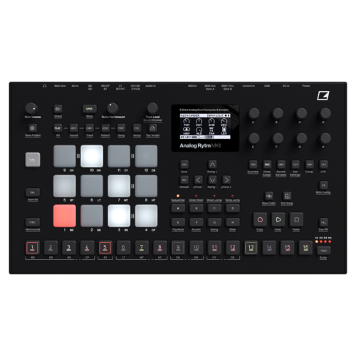 Elektron Analog Rytm MKII Desktop Drum Machine and Sequencer