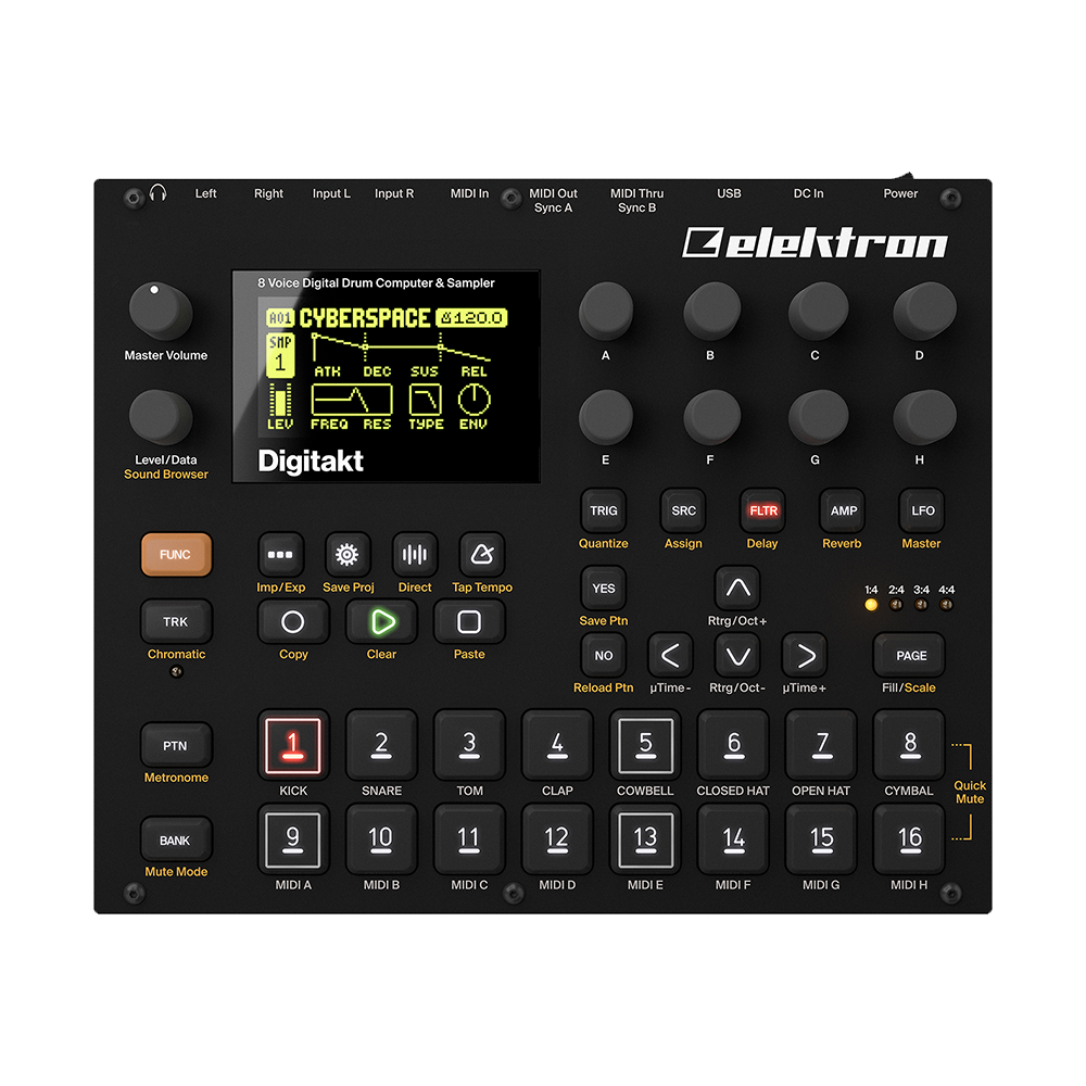 Elektron Digitakt Desktop Sampler + Sequencer