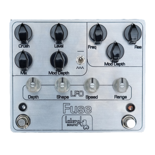Lateral Sound Fuse Bitcrush + Filter FX Pedal