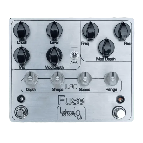 Lateral Sound Fuse Bitcrush + Filter FX Pedal