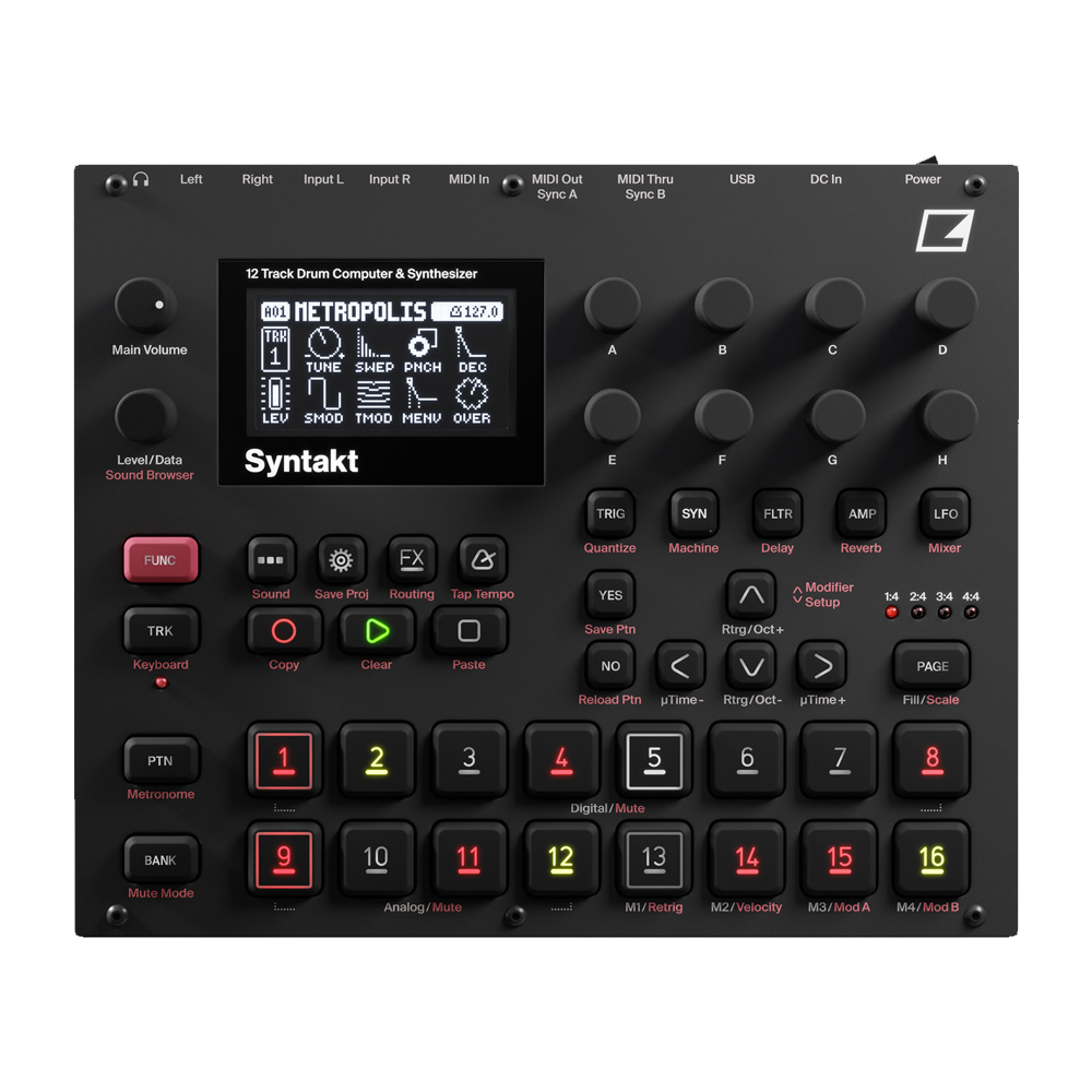 Elektron Syntakt Drum Computer and Synthesizer