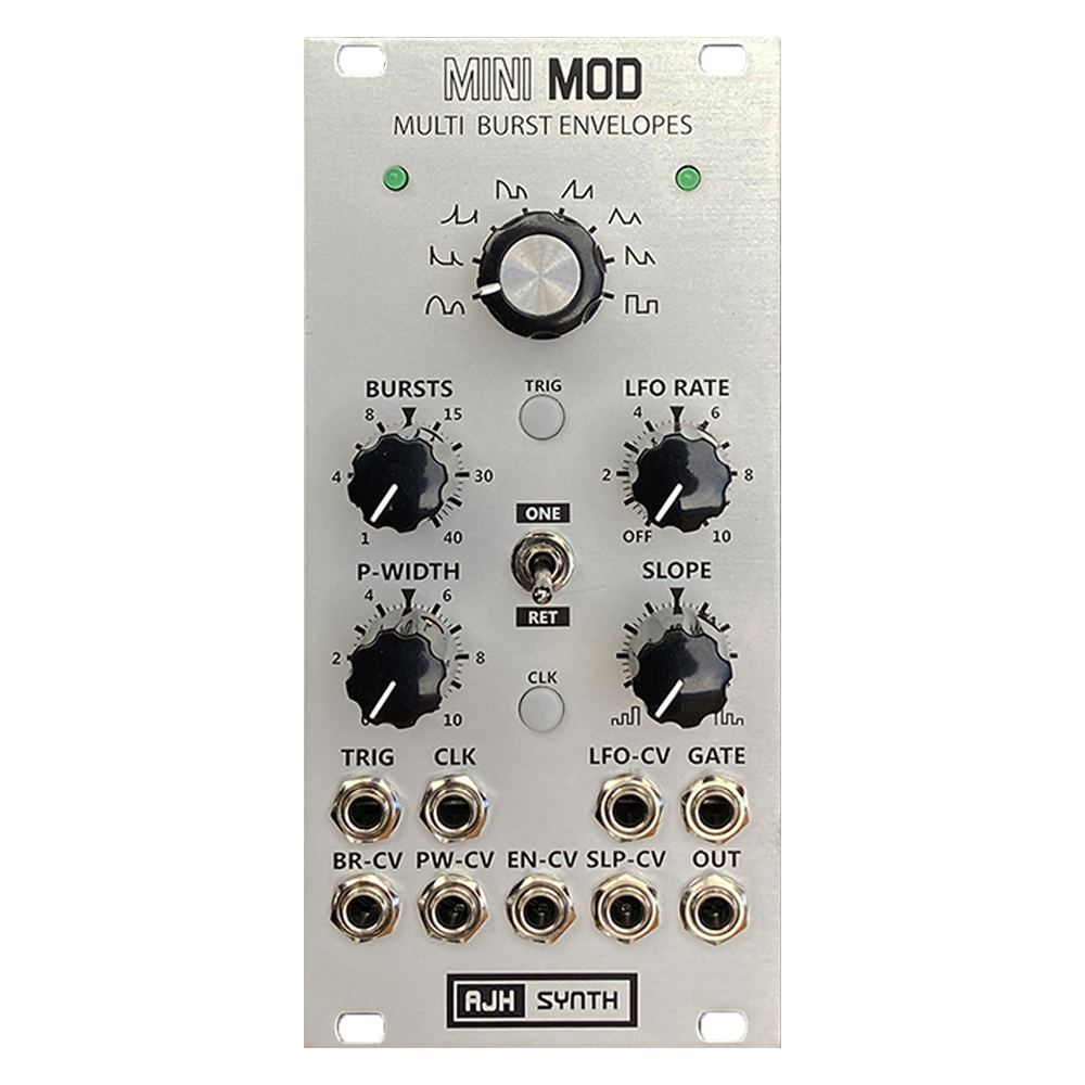 AJH Synth Multi Burst Envelopes Eurorack Module (Silver)