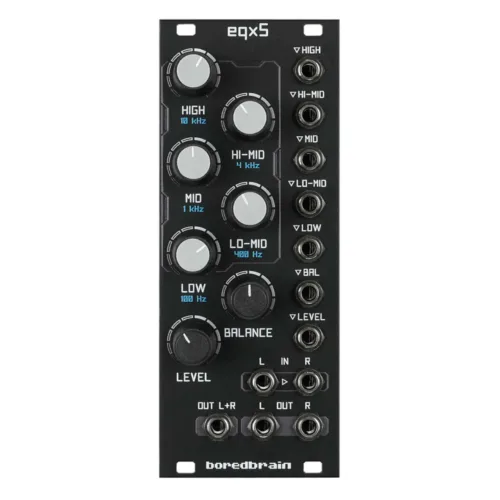 Boredbrain eqx5 Eurorack CV Controlled Equaliser Module