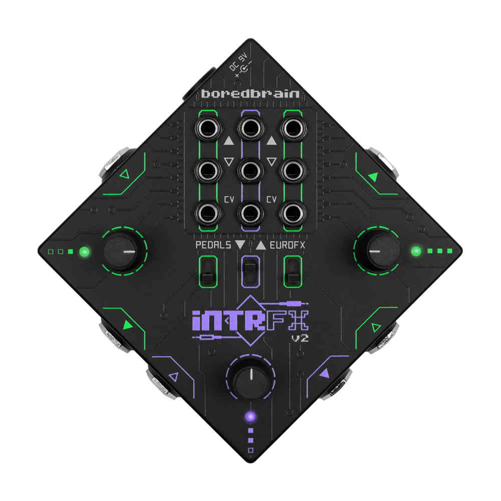 Boredbrain intrfx v2 Desktop Eurorack to FX Interface