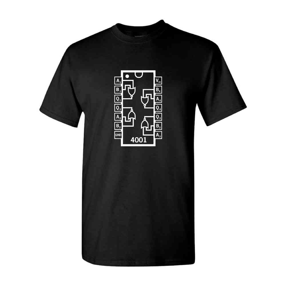 Synth Shirts – 4001 (Black) – Medium