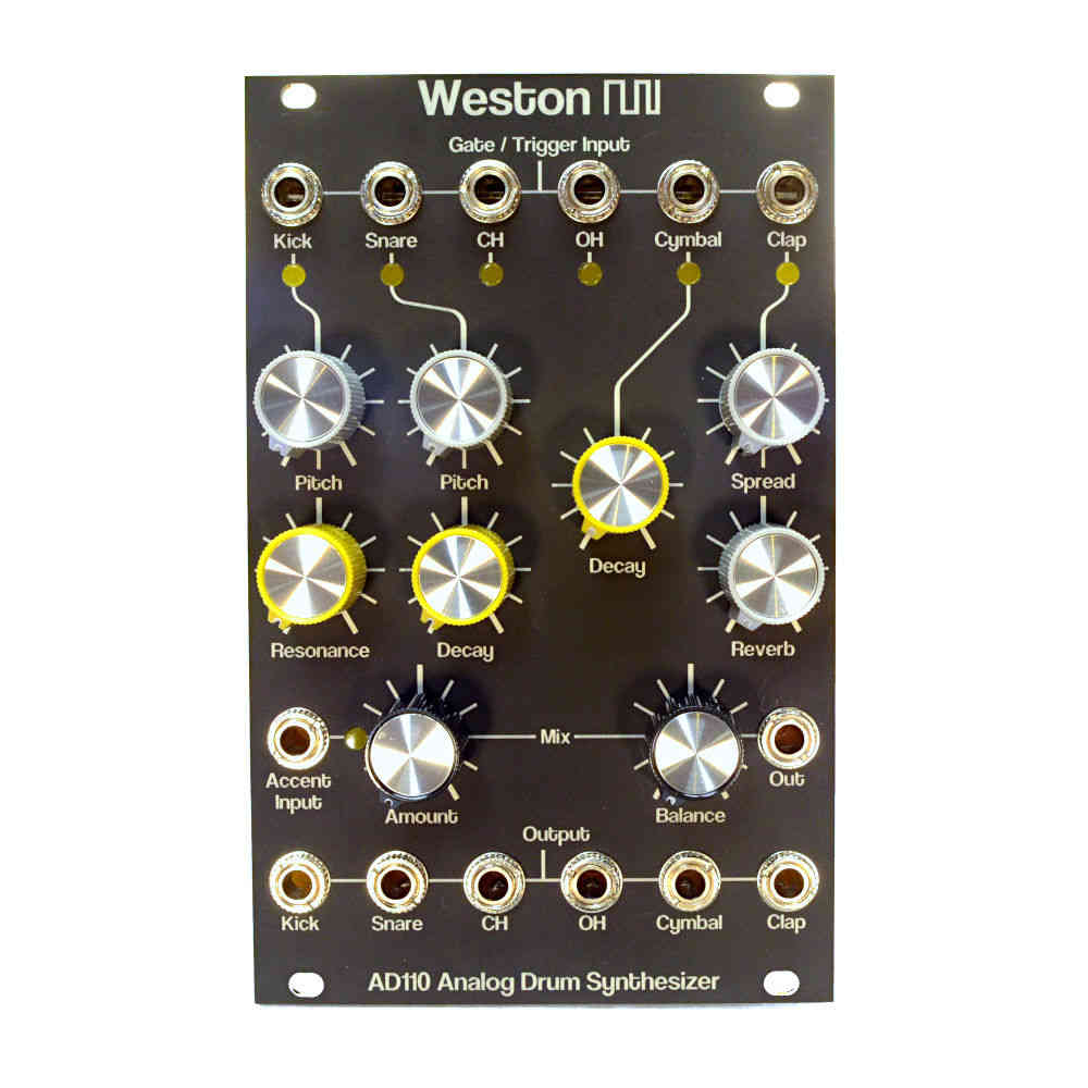 Weston Precision Audio AD110 Analog Drums Eurorack Module