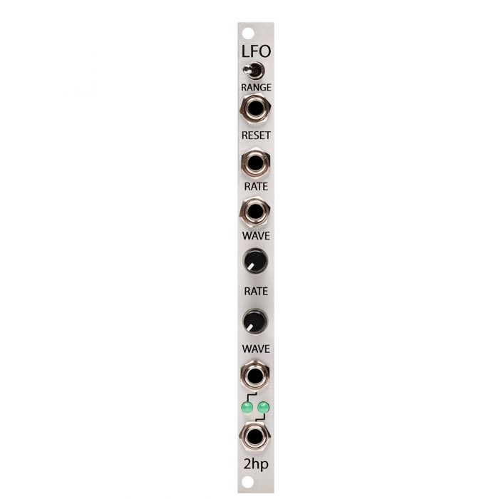 2hp LFO Eurorack Module (Silver)