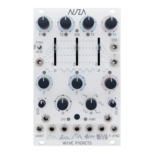 Auza Wave Packets Eurorack Modulation and Oscillator Module (Silver)
