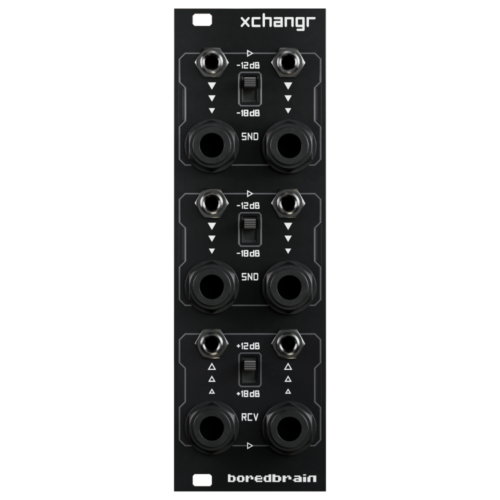Boredbrain Xchangr Eurorack Audio Input and Output Module