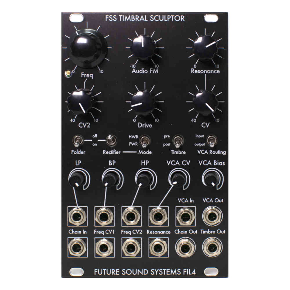 Future Sound Systems FIL4 Eurorack Filter Wavefolder and VCA Module