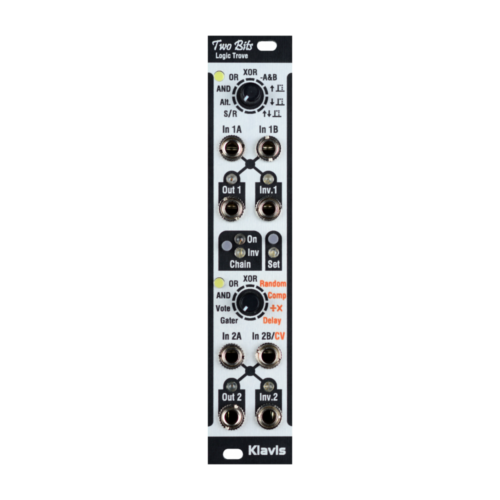 Klavis Two Bits Eurorack Logic Processor Module (Silver)