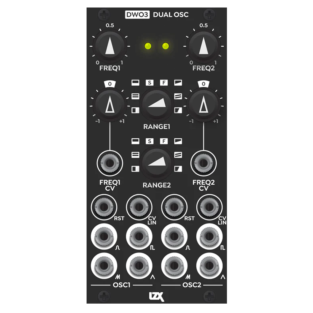 LZX Industries DWO3 Euroack Dual Video Oscillator Module