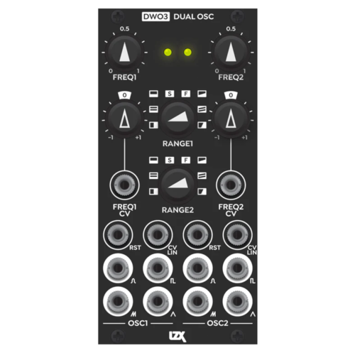 LZX Industries DWO3 Euroack Dual Video Oscillator Module