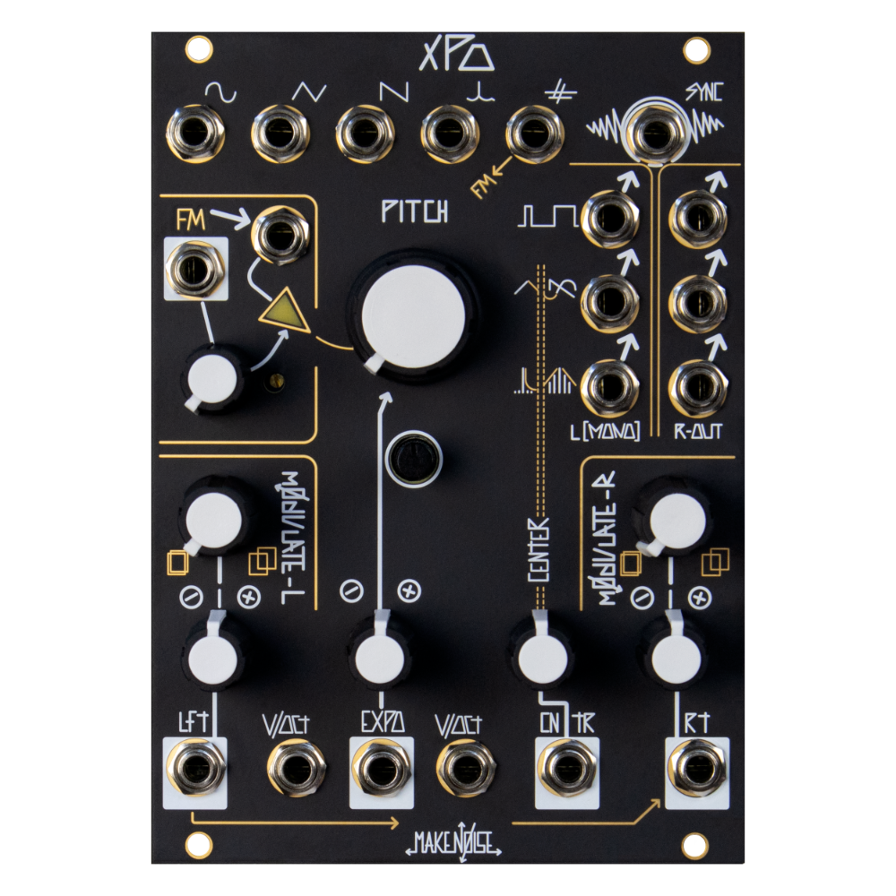 Make Noise XPO Eurorack Stereo Prismatic Analog Oscillator Module