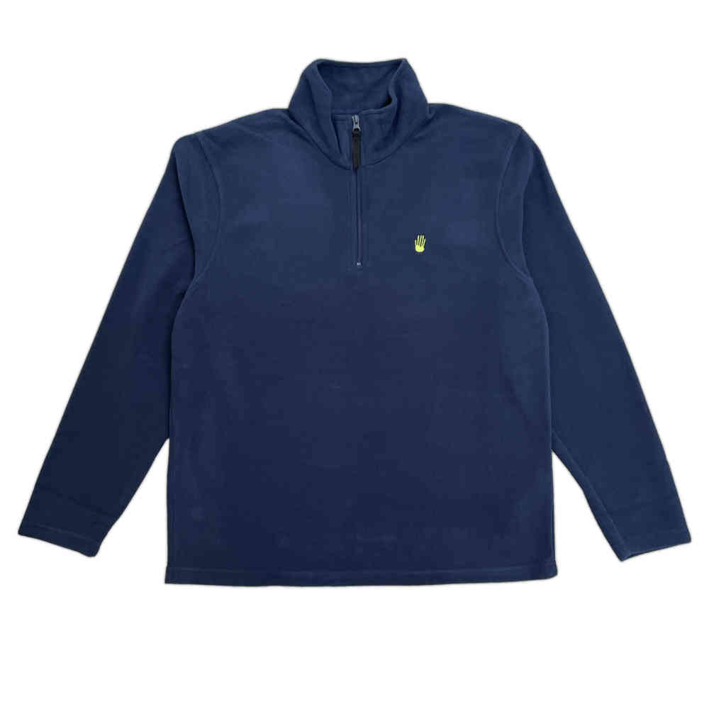 Song Athletics The Helping Hand Quarter-Zip Microfleece Navy (Small)
