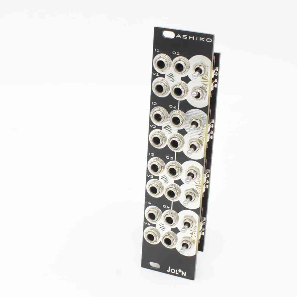 Jolin Lab Ashiko Eurorack Quad Stereo VCA Module