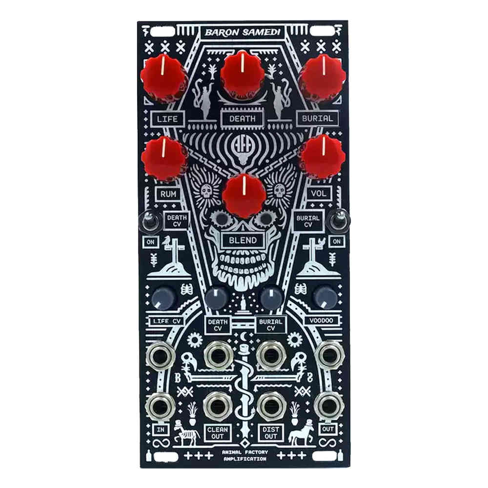 Animal Factory Amplification Baron Samedi Eurorack Fuzz Module
