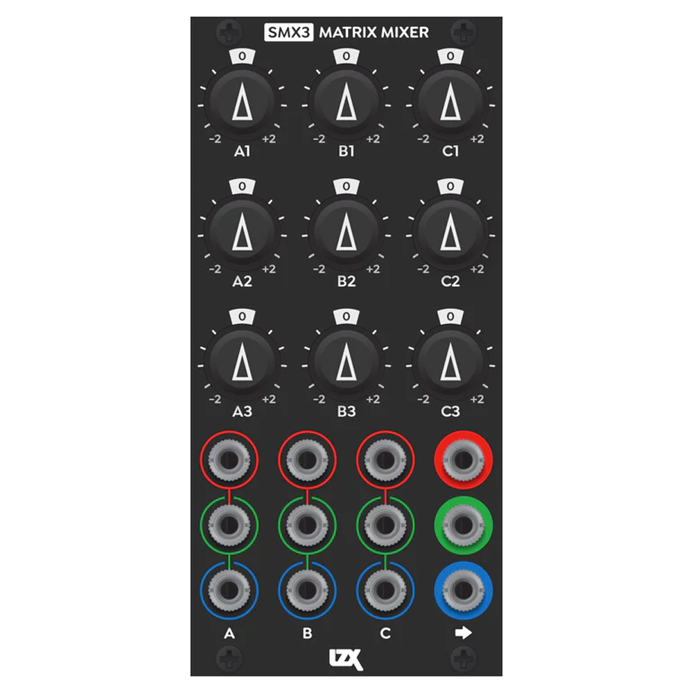 LZX Industries SMX3 Eurorack Visual Matrix Mixer Module