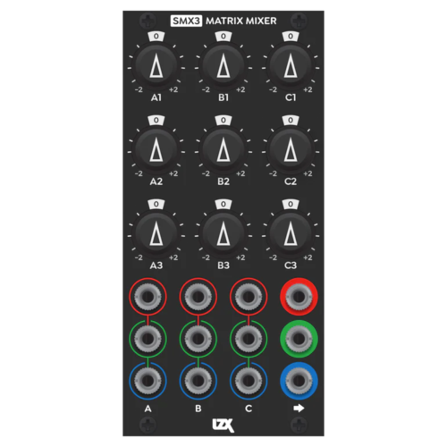 LZX Industries SMX3 Eurorack Visual Matrix Mixer Module