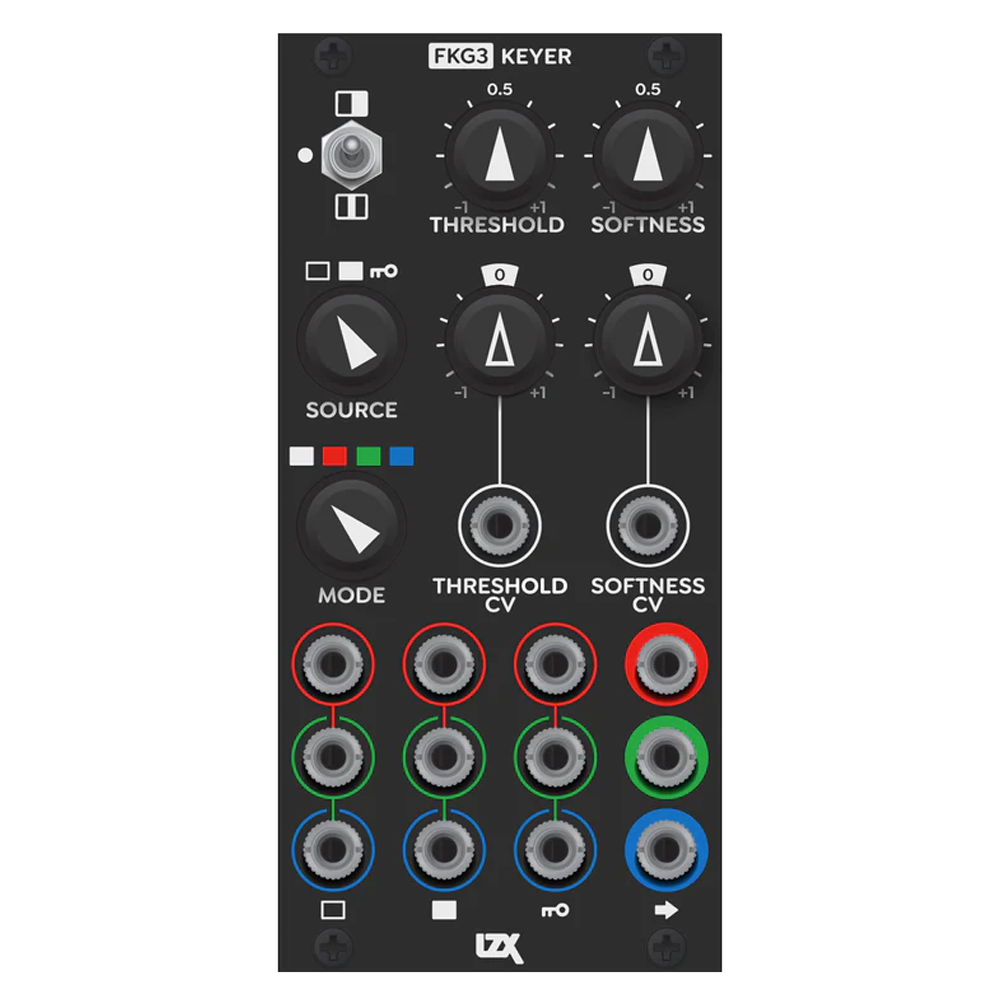 LZX Industries FKG3 Eurorack Visual Keyer Module