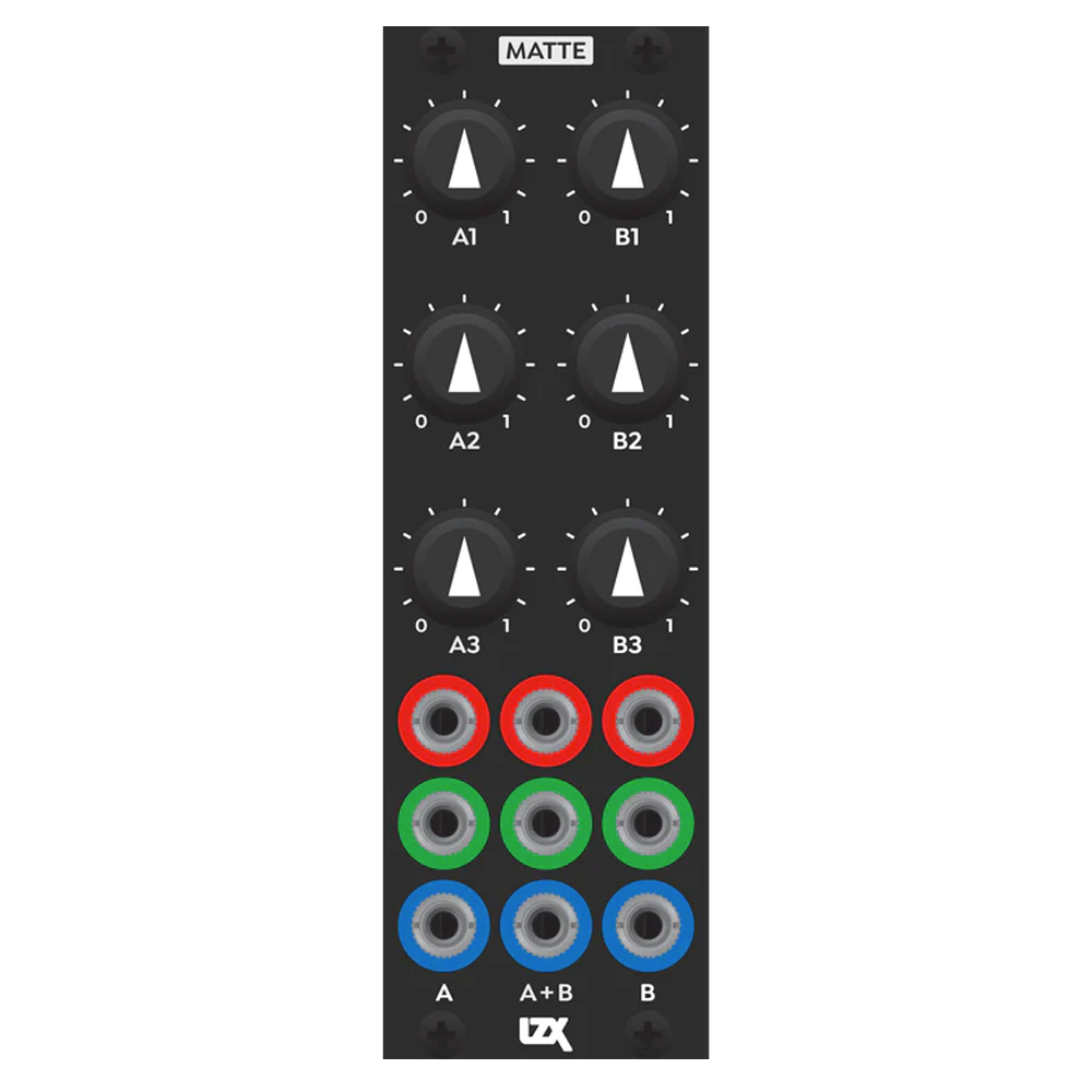 LZX Industries Matte Eurorack Visual Offset Module