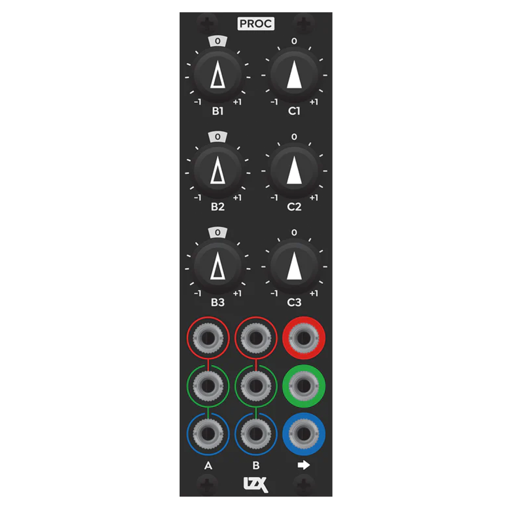 LZX Industries Proc Eurorack Voltage Processor and Summing Module