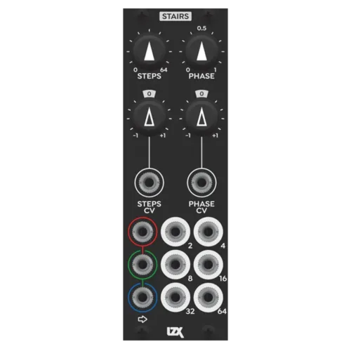 LZX Industries Stairs Eurorack Visual Waveshaper and VCA Module