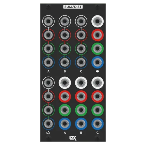 LZX Industries Sum/Dist Eurorack Visual Function Bank Module