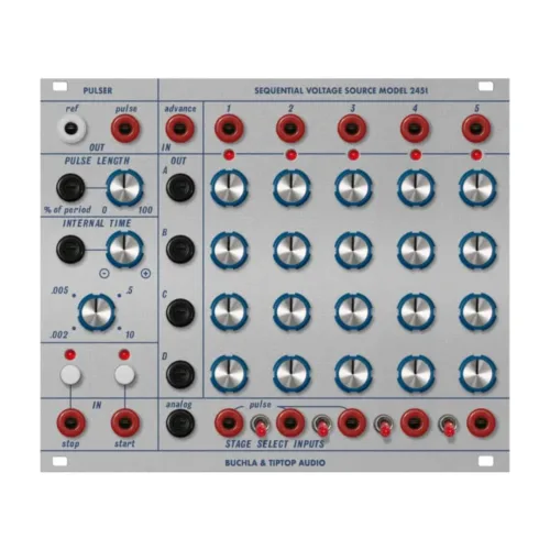 Buchla and Tiptop Audio 245t Eurorack Sequencer Module