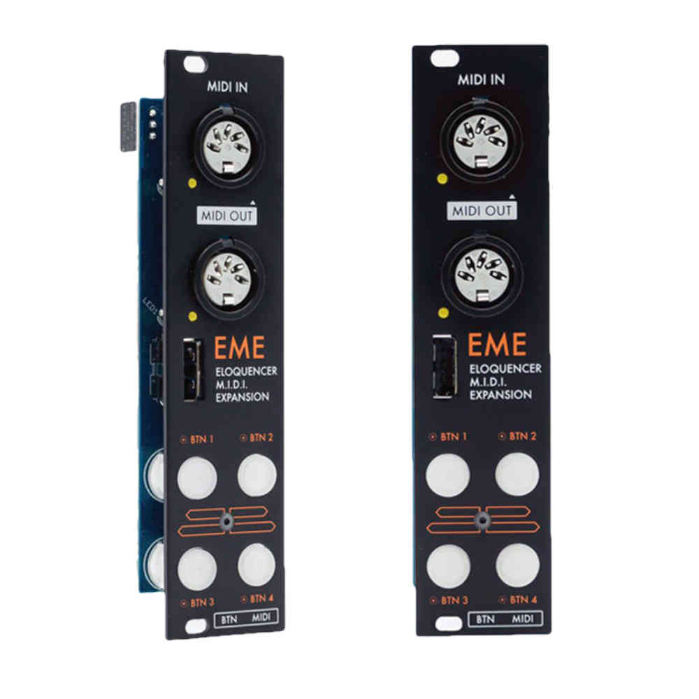 Winter Modular EME Eloquencer MIDI Expansion Eurorack Module (Black)