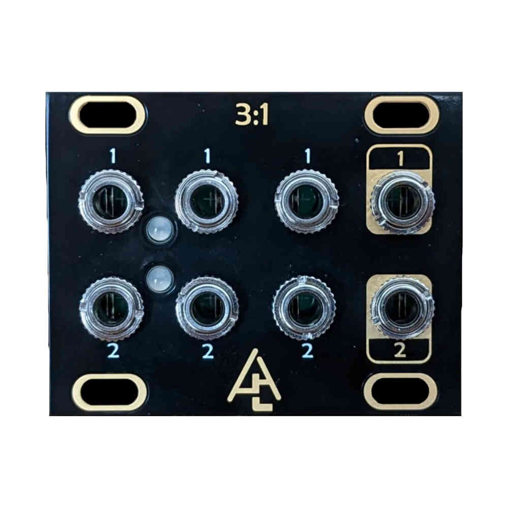 After Later Audio 3:1 1U Eurorack Mixer Module