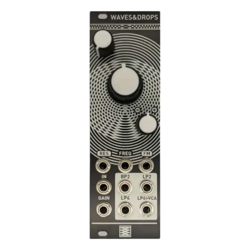 BeepBoop Electronics Drops and Waves Eurorack Mutable Ripples Filter Clone Module