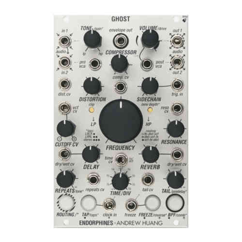 Endorphin.es Ghost Eurorack Stereo Multi-FX Module (Silver)