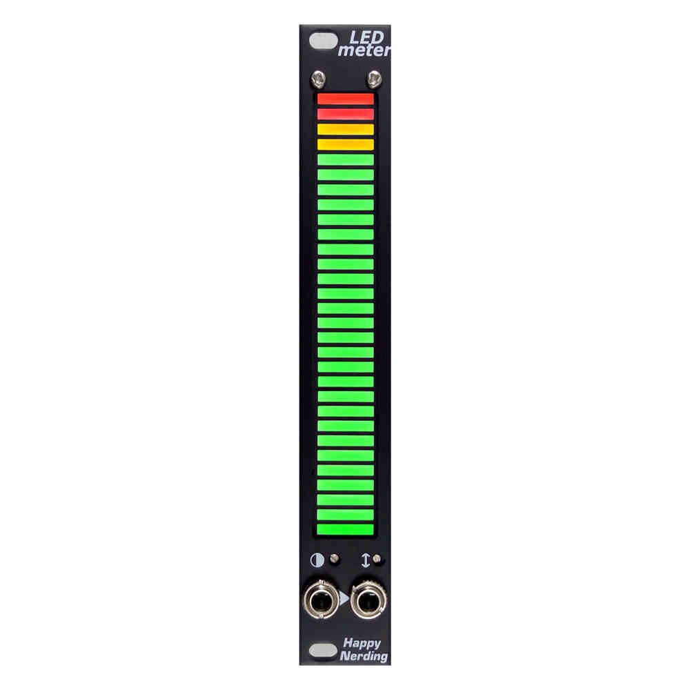 Happy Nerding LED Meter Eurorack Module (Black)