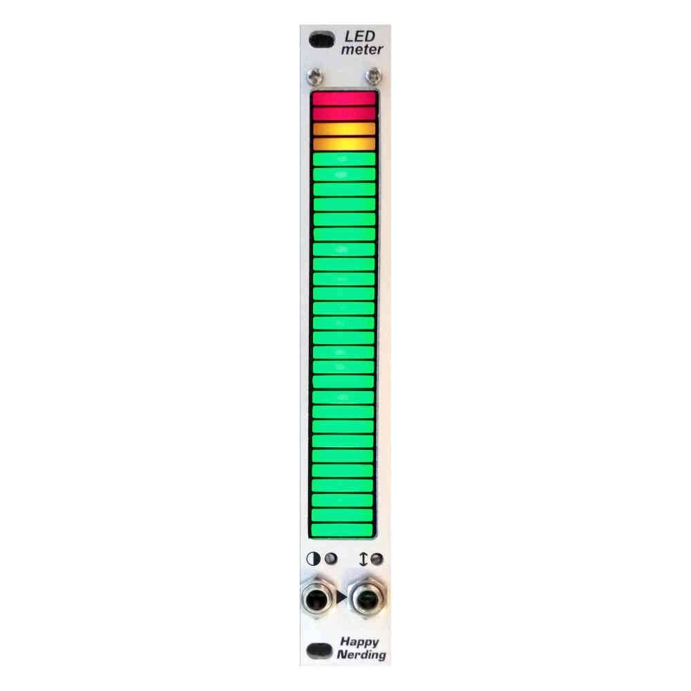 Happy Nerding LED Meter Eurorack Module (Silver)