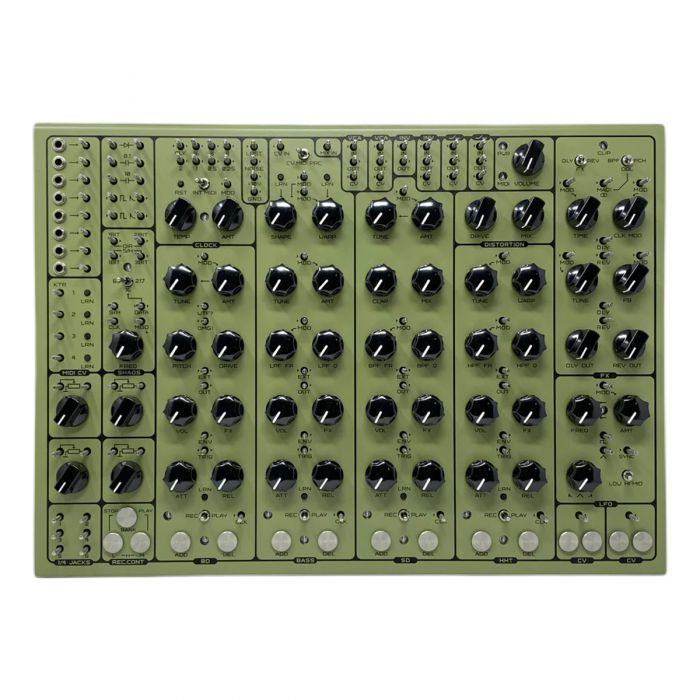 Soma Laboratory Pulsar-23 Organismic Drum Machine (Limited Edition Military Green + Bag)