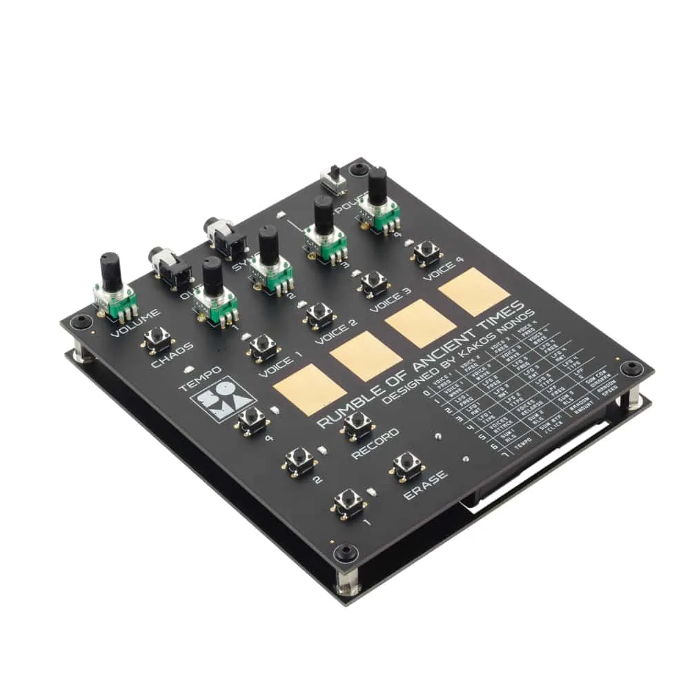 Soma Laboratory RoAT (Rumble Of Ancient Times) Desktop 8-Bit Noise Synthesizer - Image 2