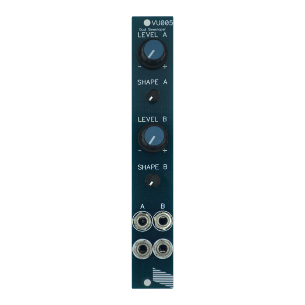Syntonie VU005 Dual Sine Waveshaper Eurorack Visual Module
