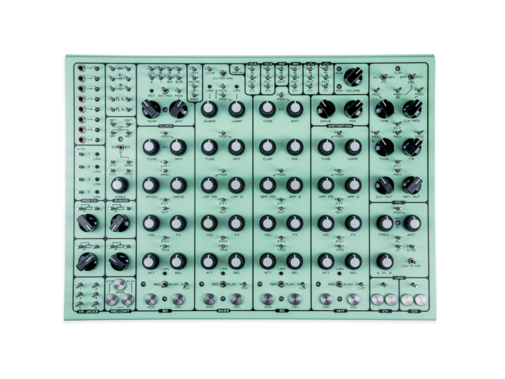 Soma Laboratory Pulsar-23 Organismic Drum Machine (Green)