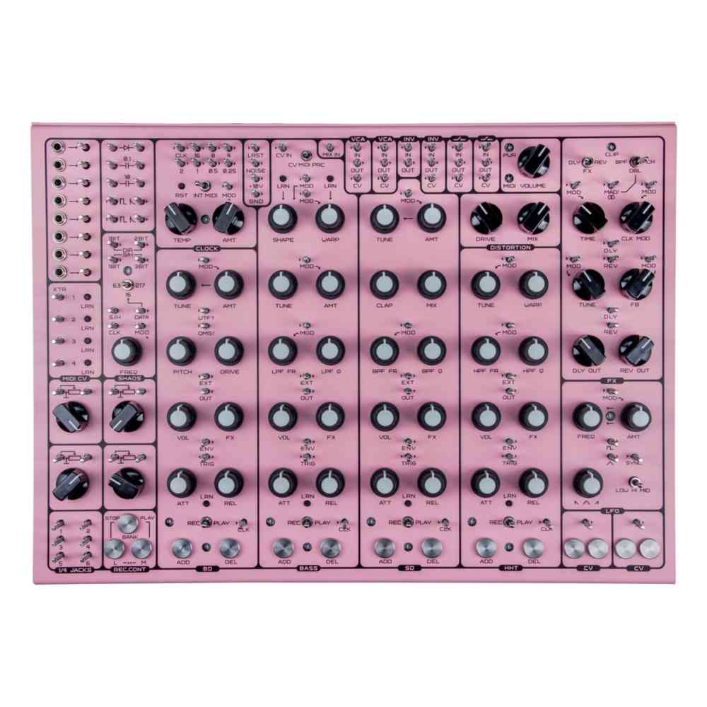 Soma Laboratory Pulsar-23 Organismic Drum Machine (Pink)