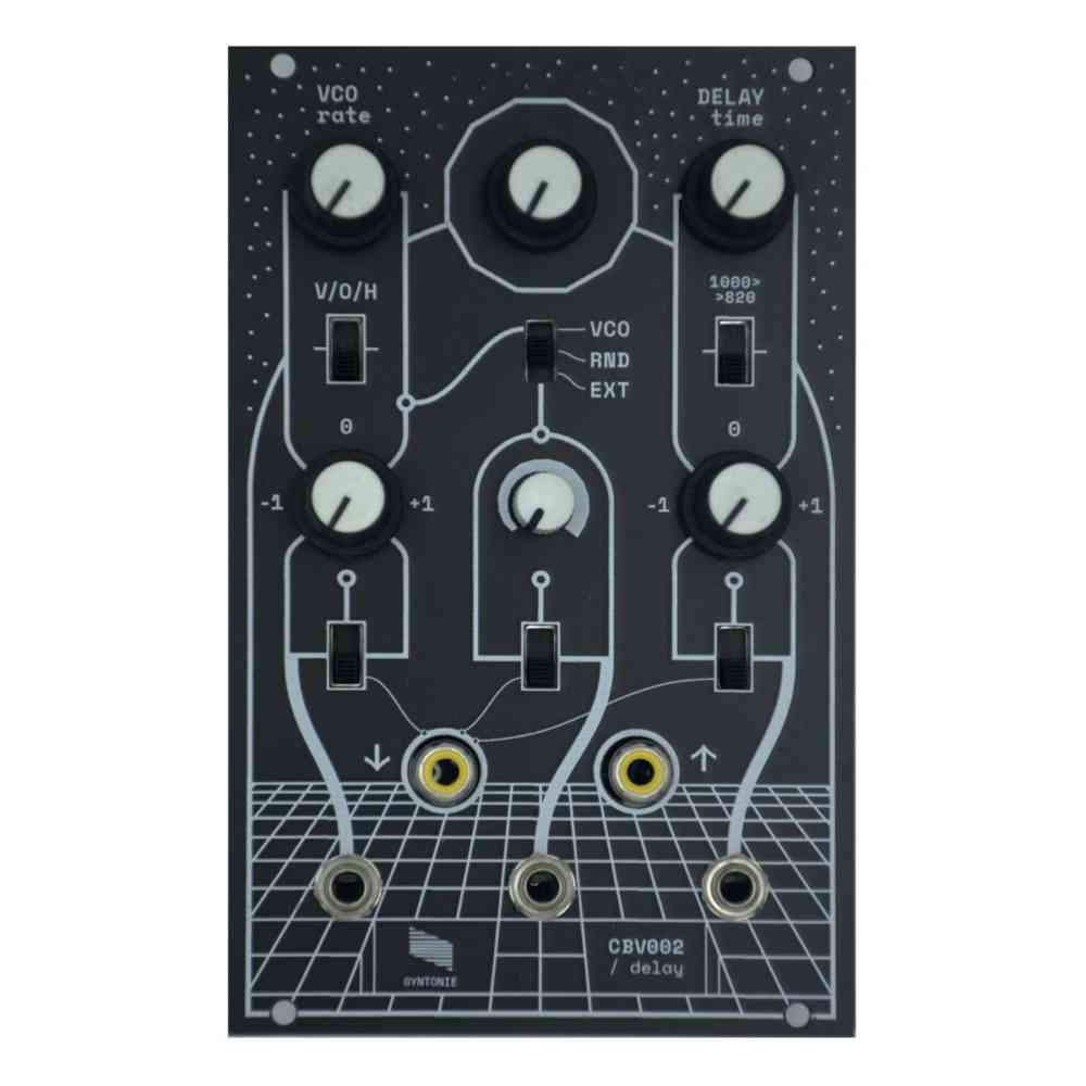 Syntonie CBV002 Circuit Bent Delay Eurorack Visual Module